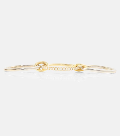 Spinelli Kilcollin Sonny 18kt Gold And White Gold Ring With Diamonds In Metallic