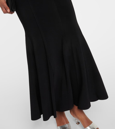 Shop Norma Kamali Jersey Maxi Dress In Black