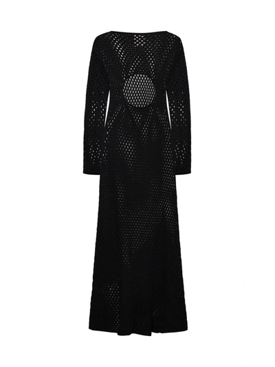 Shop Semicouture Dresses In Black