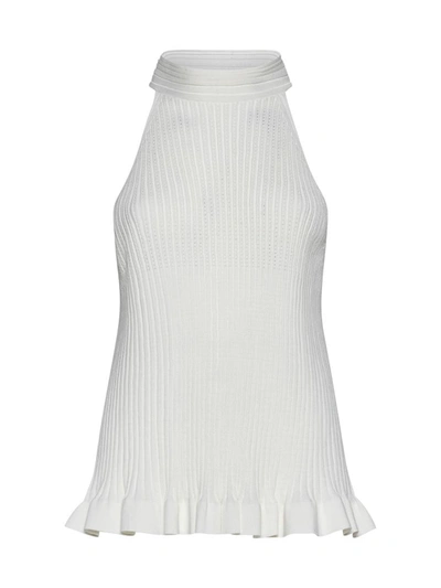 Shop Semicouture Top In White