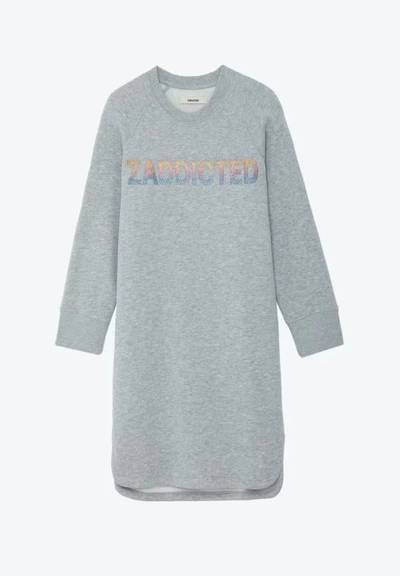 Shop Zadig & Voltaire Dresses In Grey