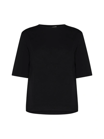 Shop Semicouture T-shirts And Polos In Black