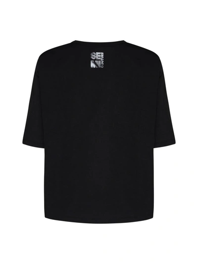 Shop Semicouture T-shirts And Polos In Black