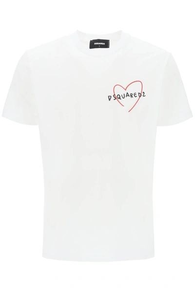 Shop Dsquared2 Cool Fit T Shirt In White