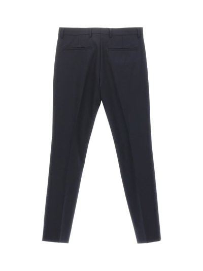 Shop Modes Garments Trousers In Blue