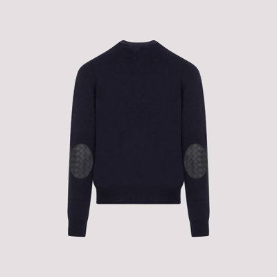 Shop Bottega Veneta Cashmere Pullover Sweater In Blue