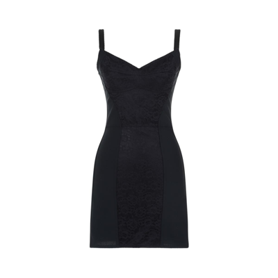 Shop Dolce & Gabbana Mini Essential Dress In Black