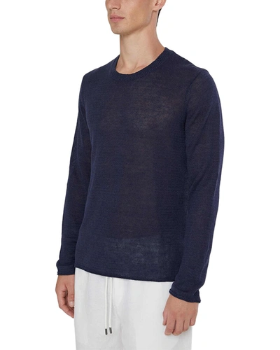 Shop Onia Kevin Crewneck Sweater In Blue