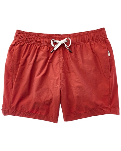 Shop Onia Charles Short In Red