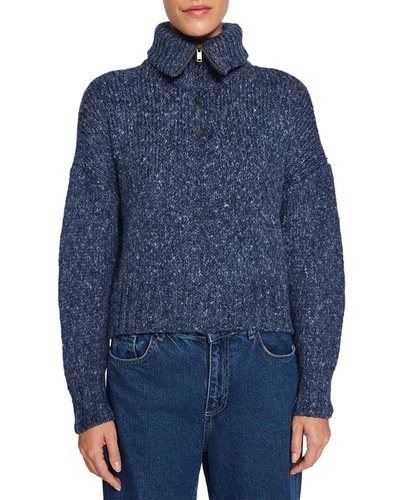 Shop Trendyol Oversized Sweater In Blue