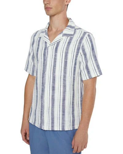 Shop Onia Novelty Vacation Shirt In Blue