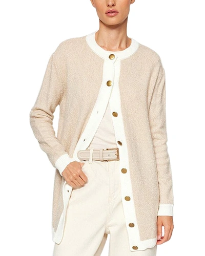 Shop Trendyol Regular Fit Modest Cardigan In White