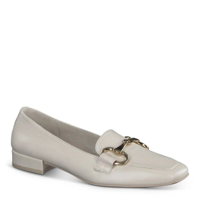 Shop Paul Green Women's Lil Lux Flat Loafer In Cream In White