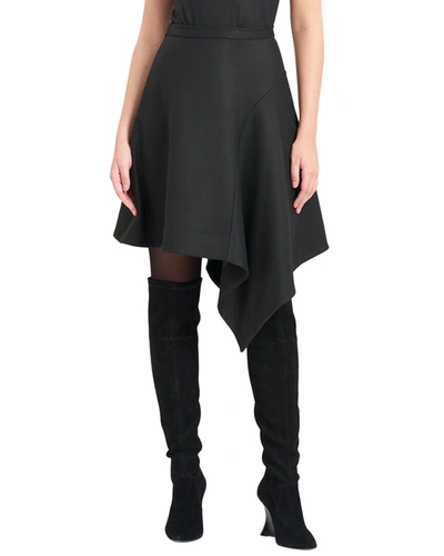 Shop Natori Flounce Skirt In Black