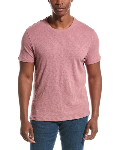 Shop Atm Anthony Thomas Melillo Slub T-shirt In Pink
