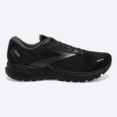 Shop Brooks Men's Ghost 14 Running Shoes -4e/extra Wide Width In Black/black/ebony In Multi