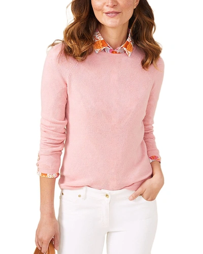 Shop J.mclaughlin J. Mclaughlin Jamey Cashmere Sweater In Pink