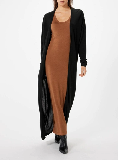 Shop Sophie Rue Rumi Long Cardigan In Black