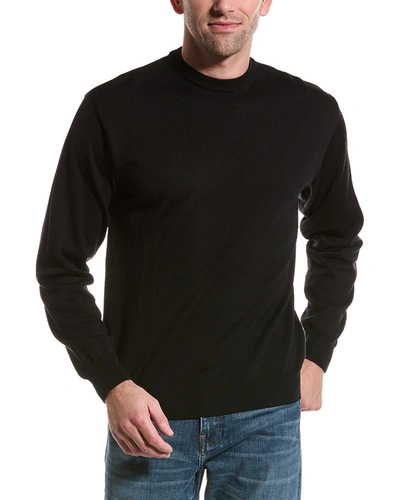 Shop Blu By Polifroni Wool-blend Sweater In Black