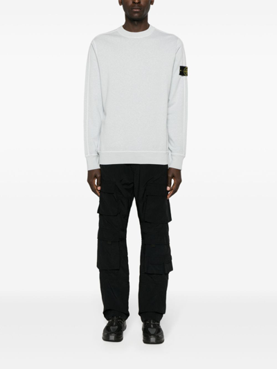 Shop Stone Island Cotton Sweatshirt