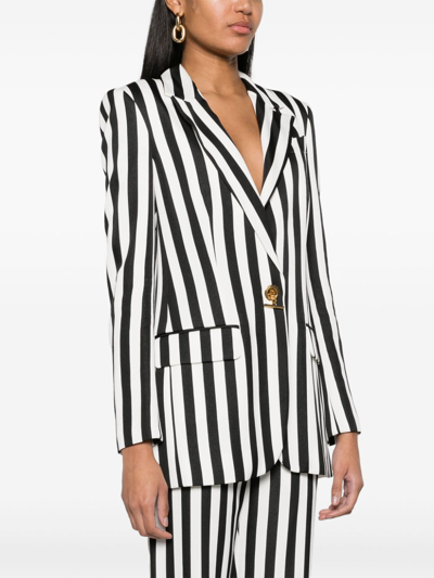 Shop Moschino Striped Jacket