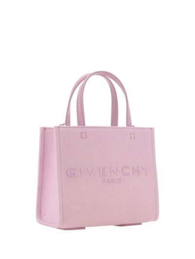 Shop Givenchy Tote Mini Handbag In Old Pink