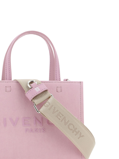Shop Givenchy Tote Mini Handbag In Old Pink