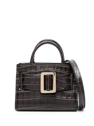 Boyy Women Bobby Charm Leather Mini Bag In Black