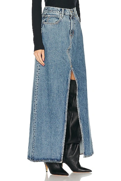 Shop Slvrlake Dallas Maxi Skirt In Hard Times