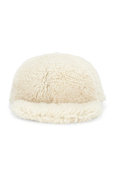 Shop Cordova Davos Shearling Hat In Natural