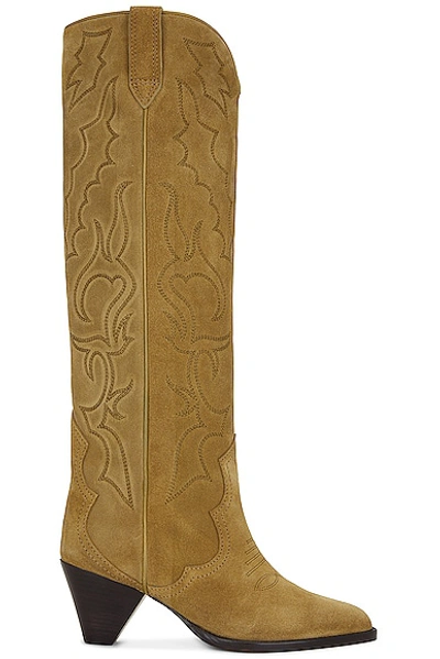 Shop Isabel Marant Liela Boot In Taupe