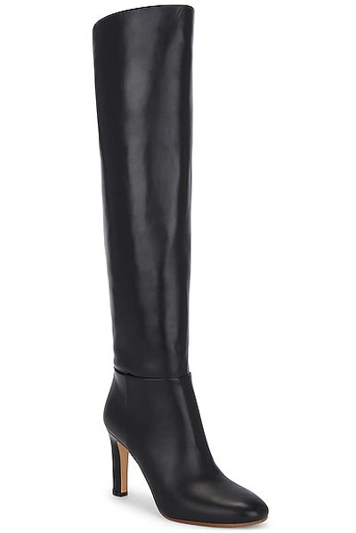 Shop Gabriela Hearst Linda Over The Knee Boot In Black
