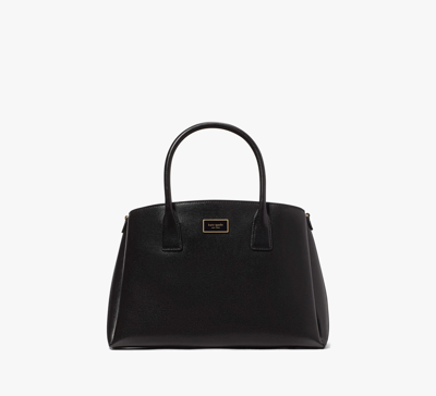 Shop Kate Spade Serena Satchel In Black