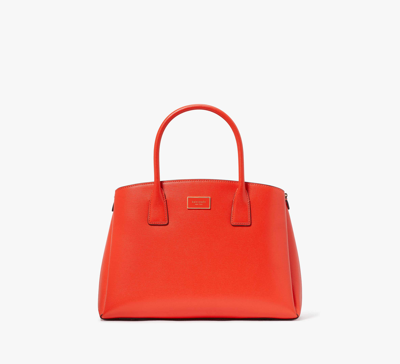 Shop Kate Spade Serena Satchel In Red Berry