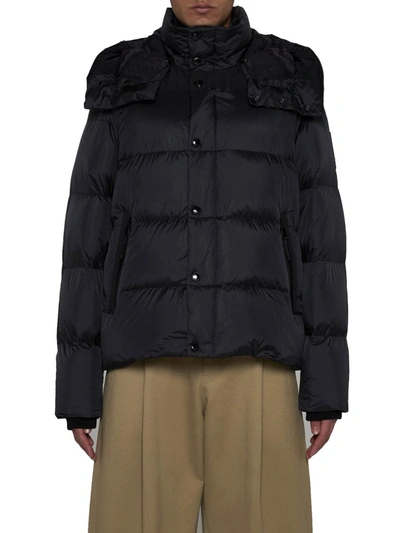 Burberry Down Jacket In Black