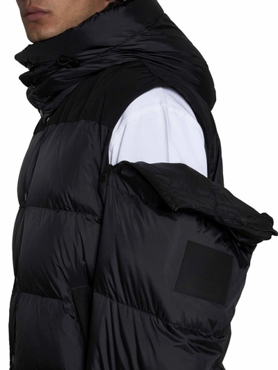 Burberry Down Jacket In Black