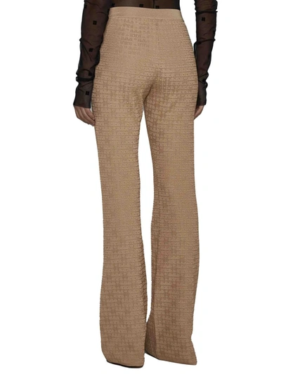 Shop Givenchy Trousers In Brown