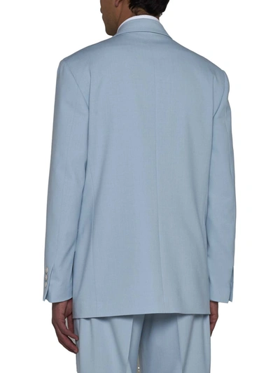 Shop Lardini Jackets In Clear Blue