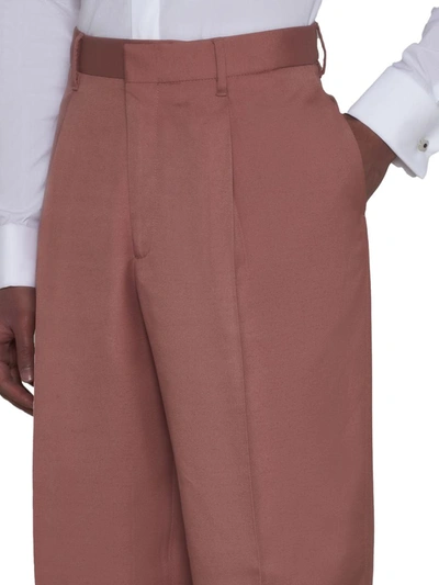 Shop Lardini Trousers In Pink