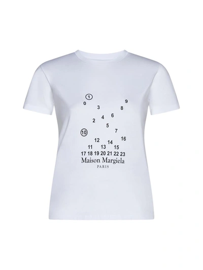 Shop Maison Margiela Recut T-shirts And Polos In White
