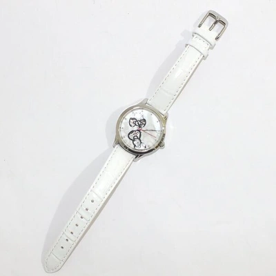 Pre-owned Seiko Hello Kitty Automatic Luxury Watch 11 Diamonds & Mother-pearl Dial In Box