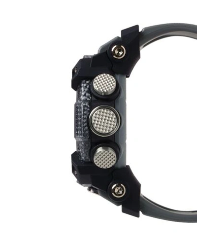 Pre-owned Casio G-shock Ggb100-8a Mudmaster X Carbon Quad Sensor Watch Army Black