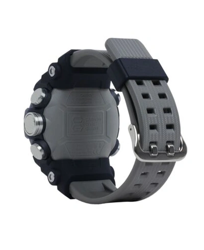Pre-owned Casio G-shock Ggb100-8a Mudmaster X Carbon Quad Sensor Watch Army Black