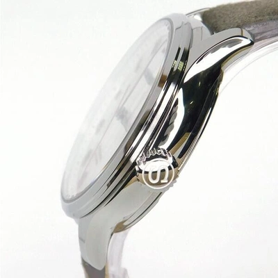 Pre-owned Seiko Presage Sary205 Mechanical Automatic Watch Men Faux Leather Brown Japan
