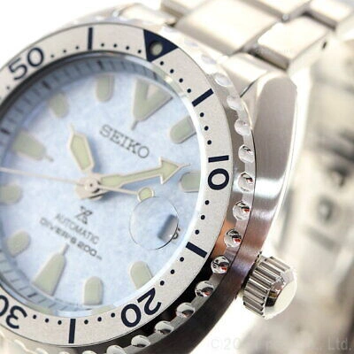 Pre-owned Seiko Prospex Mini Turtle Diver Scuba Mechanical Self-winding Mens Watch Sbdy109