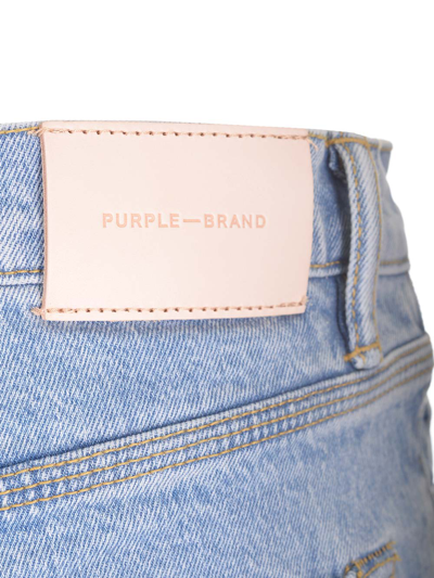 Shop Purple Brand Slim Fit Jeans In Light Blue