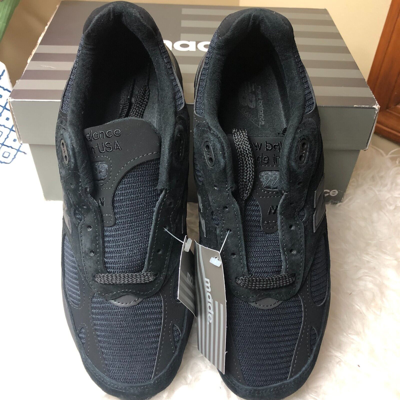 Pre-owned New Balance Balance 993 Men's Sneaker In Triple Black Mr993tb