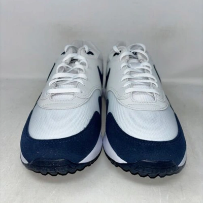 Pre-owned Jordan Nike Air Max 1 '86 'college Navy' White Golf Sneakers, Size 10.5 Bnib Fq3272-100