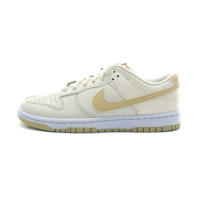 Pre-owned Nike Dv0831-003  Dunk Low Bone And Tan White Beige Ivory Gold Cream