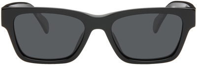 Shop Anine Bing Black Daria Sunglasses